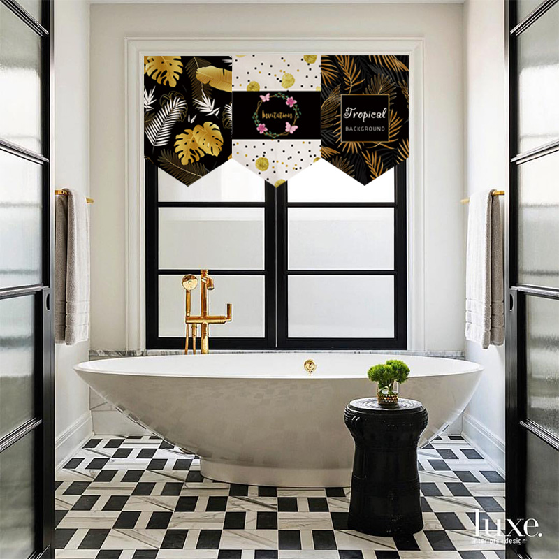 三角旗帘隔断帘门帘客厅卧室厨房玄关屏风装饰帘成品挂帘子免打孔