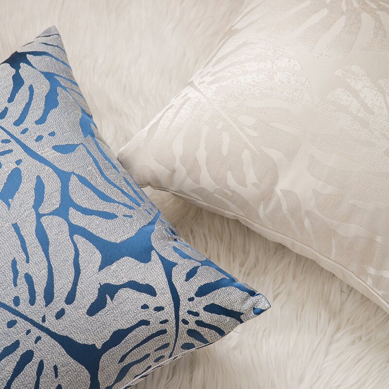 抱枕套不含芯沙发客厅白色靠枕床头大靠背垫蓝色靠垫套双面花纹,居家布艺,靠垫/抱枕,淘宝优惠券,粉丝福利购,淘宝优惠卷
