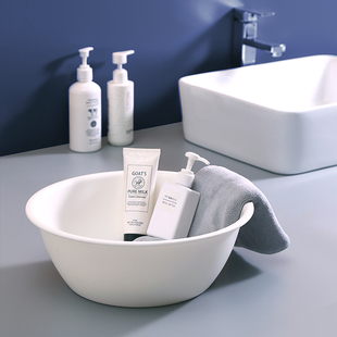 孙小美洗脸盆家用宿舍学生洗内衣裤衣服盆子加厚塑料洗脚盆大小号