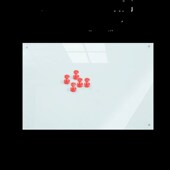 教学书写留言黑板厂家 防爆磁性钢化玻璃 北京办公室玻璃白板 挂式