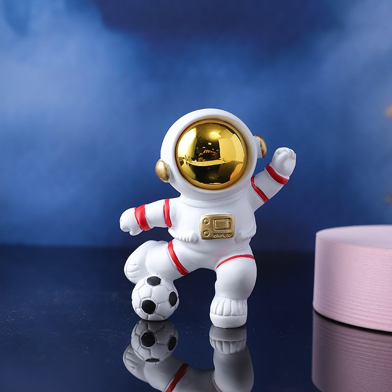 太空人摆件宇航员模型手办创意生日礼物儿童房间装饰品桌面小摆设
