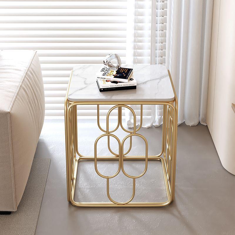 轻奢岩板沙发边几家用客厅创意设计感小桌子阳台茶桌卧室床边桌子