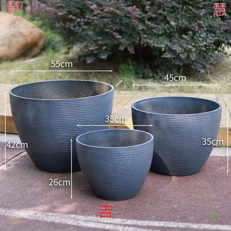 漆扇缸花盆款工具染缸缸遗漆漂漆塑料扇盆水缸非颜料水缸无孔花盆