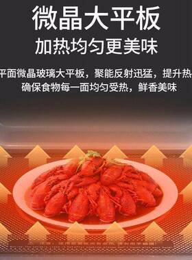 微波炉家用小式JCF型21升平板功能智能菜单微烤一体机2多1PG9