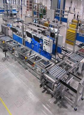 自动化设备框生产改线物车间柔性生架产线造方案智能仓储AL-59135