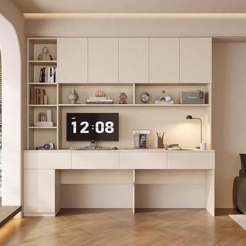 2025新现式书房书桌柜组合柜中衣带储物柜代卧室柜梳sg1002妆台柜