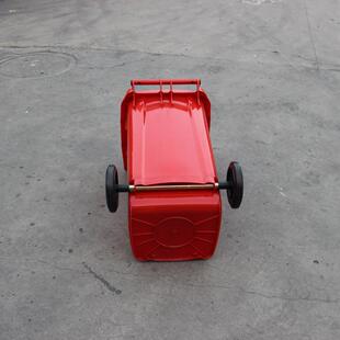 240垃L红色户外圾桶商用物业区街小道塑类料垃圾桶环卫240L垃圾分