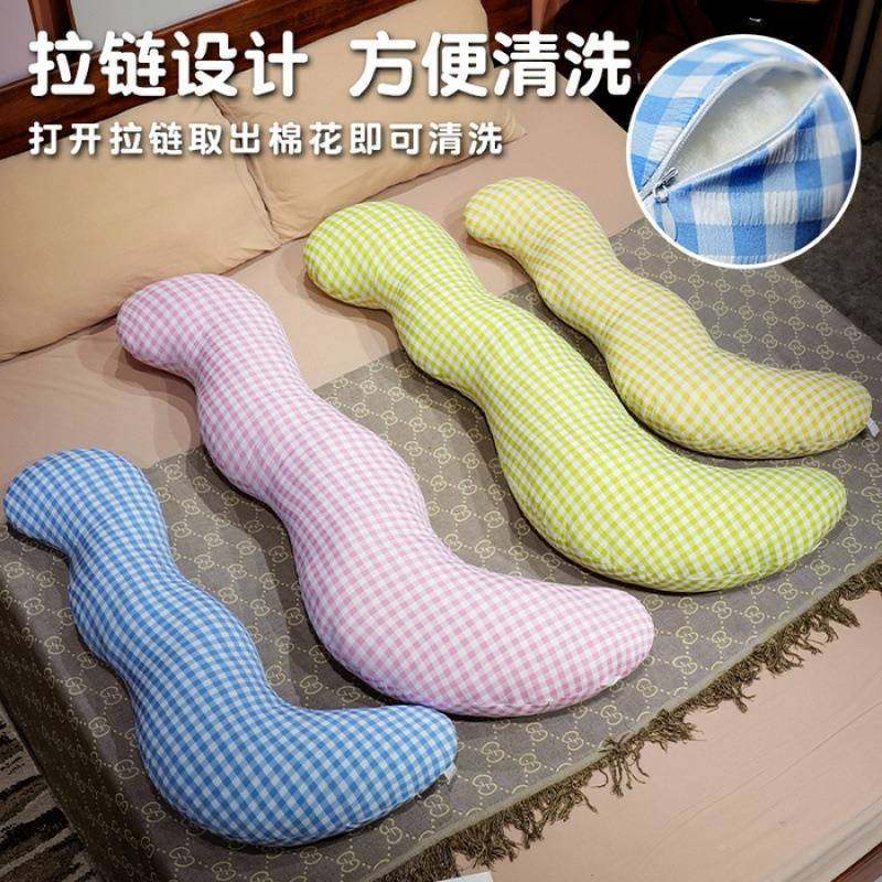 睡觉抱枕条71902腿抱枕长枕头枕泡夹泡格靠子月牙,居家布艺,抱枕被,淘宝优惠券,粉丝福利购,淘宝优惠卷