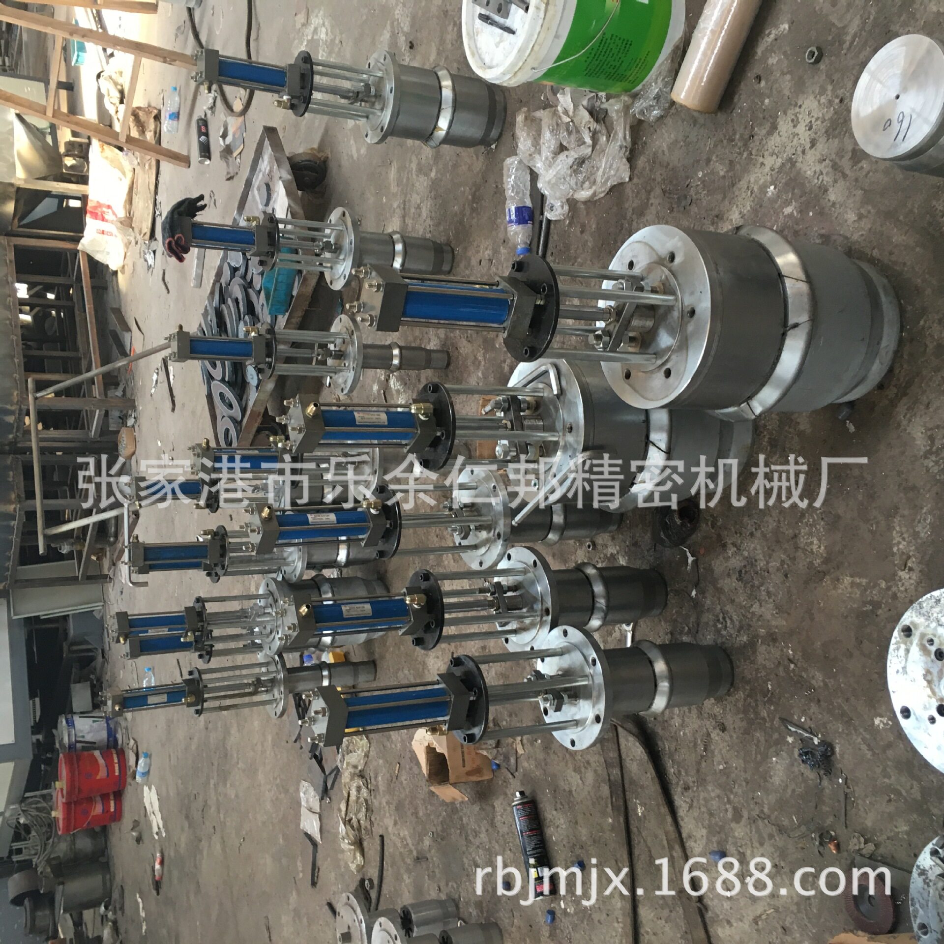 扩口机全自动110波纹管模具扩R口模具PVC管管材模具耐用双模切换