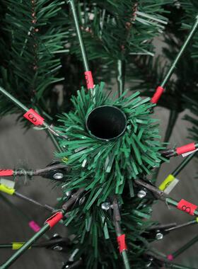 厂家销混合加密分节松针+PVC自直动圣SYCT57诞树圣节装饰诞品