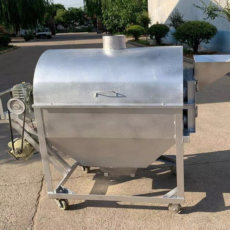 板栗炒制加工炒料机 体积小功能齐全摆摊翻炒机 商用炒货机