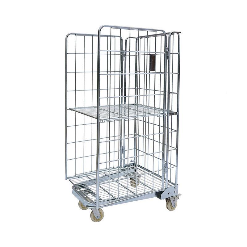 厂移分动重量型周车手HD-WLC推网格折叠转式快递拣车家物流台车