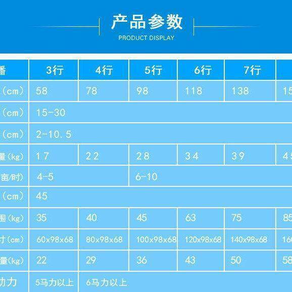 精播机播种种植施肥小麦带谷物小麦豆类一体机机播种机手扶拖拉机