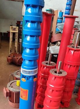 铁长轴深铸井泵三相25KW电潜水电泵GTE200Q8J50-14/井用0深井泵