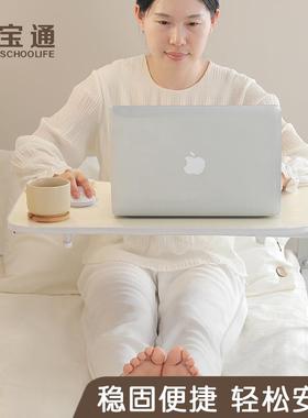 电3上铺悬空小Y桌子书桌学F775STSS生床边宿舍床上桌置物侧边寝室