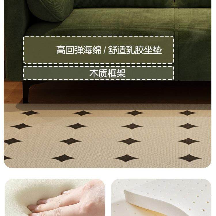 轻息客厅小户型卧室公出租屋服装店接待休区双三人布艺小985奢沙,住宅家具,布艺沙发,淘宝优惠券,粉丝福利购,淘宝优惠卷