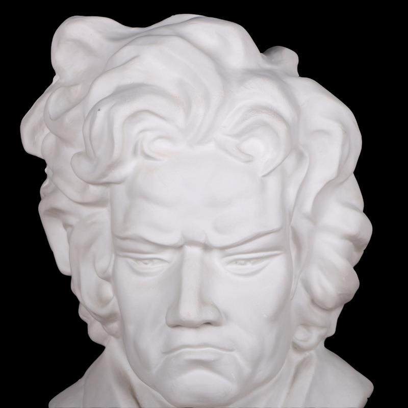 贝duOOZo芬用胸像美术像品石膏像人物石膏教素描具静物石膏头雕塑
