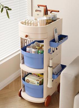 书包置物落地可能动收纳小移推车多功书本家用z-545多层桌下书架