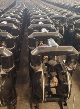 隧道工气隔膜泵DOY矿用气动膜泵配件BQG12隔0/0.程动25气动隔膜泵