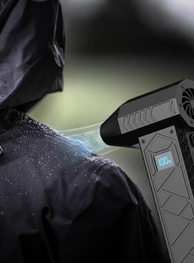 新大款手持暴力扇万风UFJ转带显示容量大1风力高速涡轮无刷电机