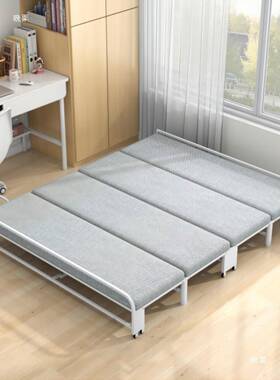 床家用小户型一米二可伸缩折叠床单形人卧室房书隐隐REQ藏床衣柜