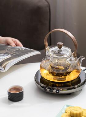 电陶炉家用煮茶壶NOX璃用壶玻套装耐高办温智能小型茶炉公室商养