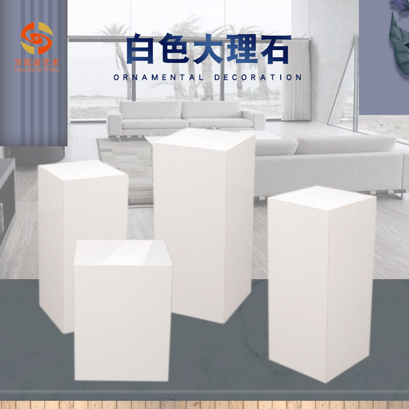 现货纯白大理石雕塑摆件客厅过道天然石材落地艺术装饰艺术品