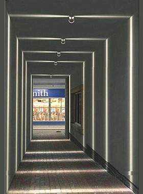 LED走廊过道灯射线灯密室逃脱ktv走廊线条灯玄关射灯七彩射灯壁灯