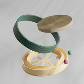 猫抓板耐磨不掉屑猫咪爪板圆形猫窝猫抓窝耐抓猫咪蹭痒器猫窝纸箱