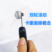 新款 铲刀 UV软膜灯箱胶条卡边器双压轮压边工具铲卡布灯箱胶条安装