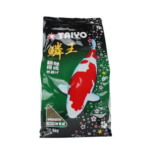 神阳鳞王锦鲤鱼饲料大包装40斤金鱼鱼粮鱼料上浮颗粒淡水育成鱼食