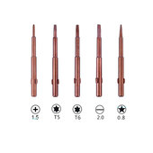 5合1眼镜螺丝刀 多功能专业维修小螺丝刀工具套装