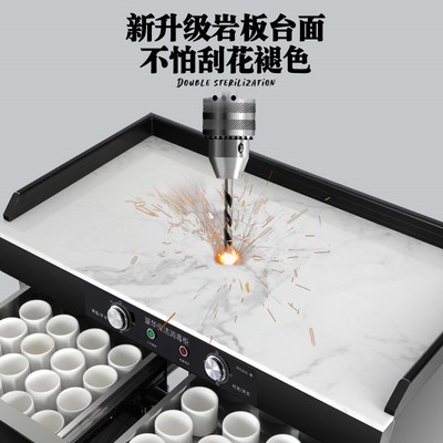 茶水消毒柜立式大容量餐厅酒店家用饭店餐边柜抽屉消毒烘干配餐柜