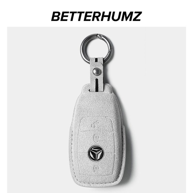 适用奔驰钥匙套e300l c260l a200l glc gla gle350车钥匙包男女扣