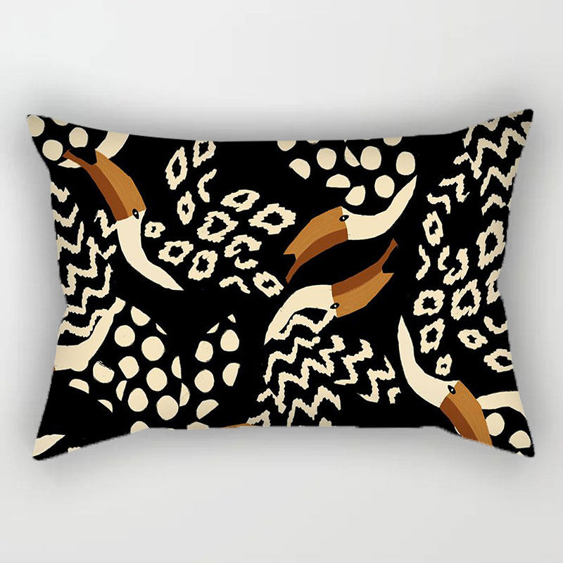 北欧长方形抱枕套可拆洗房间装饰腰靠沙发汽车护腰睡觉抱枕双面,居家布艺,腰靠垫,淘宝优惠券,粉丝福利购,淘宝优惠卷