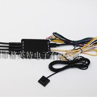 360全景车载摄像头制开关控倒车影像通用4视路转换器后度系统