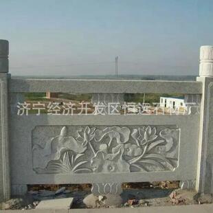 石杆雕栏石汉白玉栏杆20180704建广场筑石栏杆