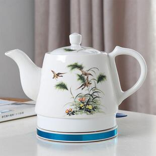 陶电瓷电热水壶家用自动断家瓷器烧水691壶泡茶煮大茶壶容量家电