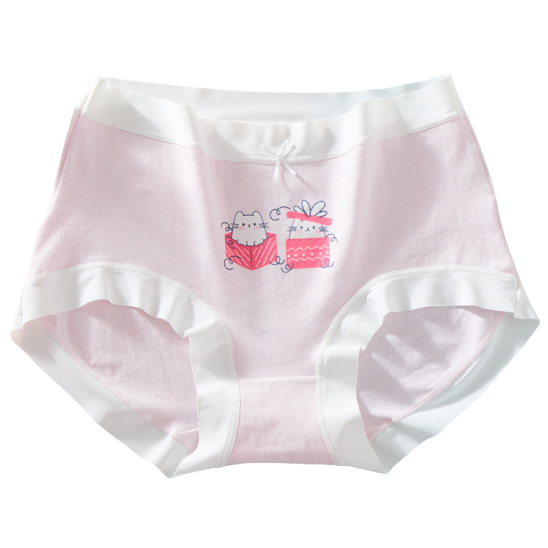 少女内裤高初中学生11岁纯棉短裤女孩抗菌透气女童大童三角裤无痕