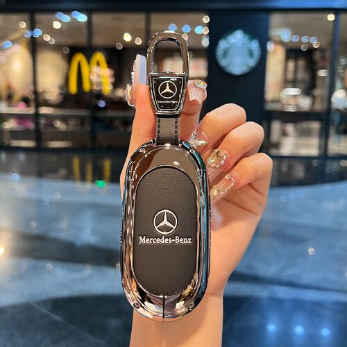 专用奔驰新E级钥匙套E300l/E260/C260l/男24款GLC300L包汽车扣S级