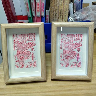 钟馗朱砂画像摆台端午节年画门神端阳节摆件佛像挂画