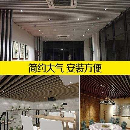 铝方通专用led射灯cob斗胆灯无边框单头双头方形明装格栅吊顶筒灯