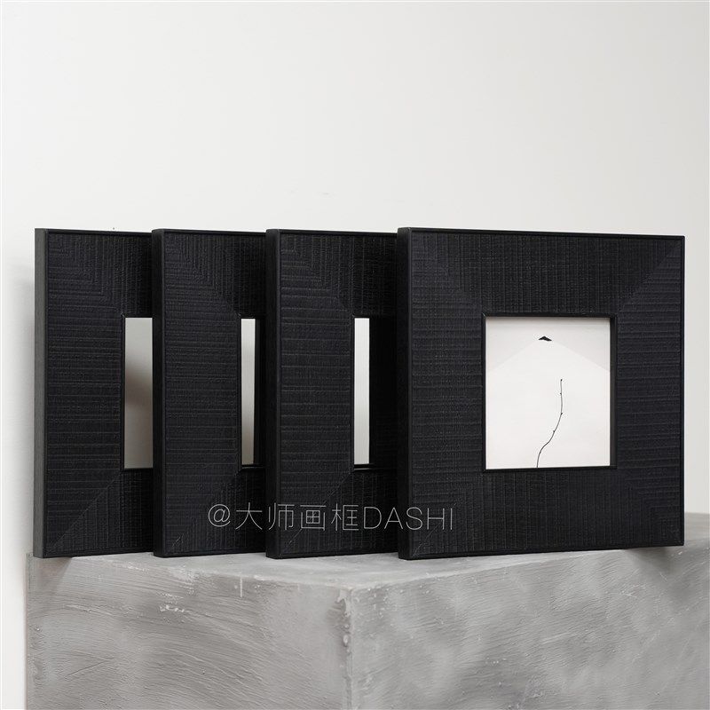 可定制中古复古典实木大师画框外框高级感挂画相框装裱油画框外框