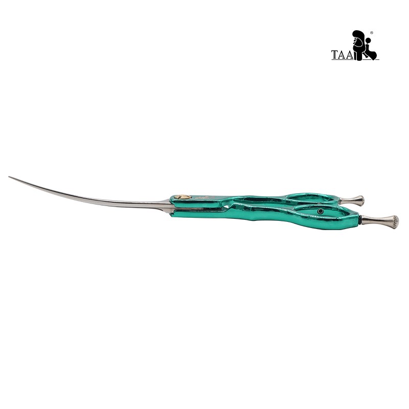 专业宠物美容剪刀taa它它分体精修小弯剪hc-68狗猫修圆脸部神器