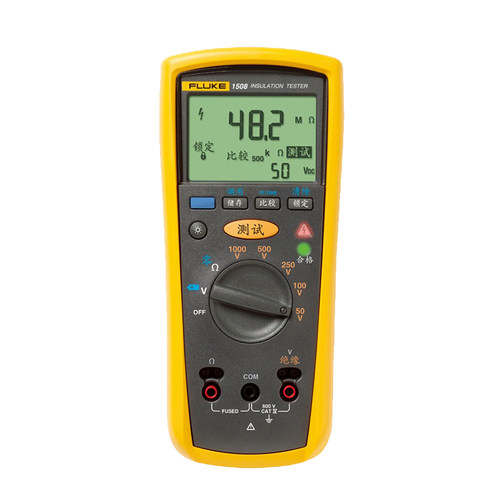 FLUKE1508福禄克绝缘电阻测试仪F1503数字摇表1535电子兆欧表1587