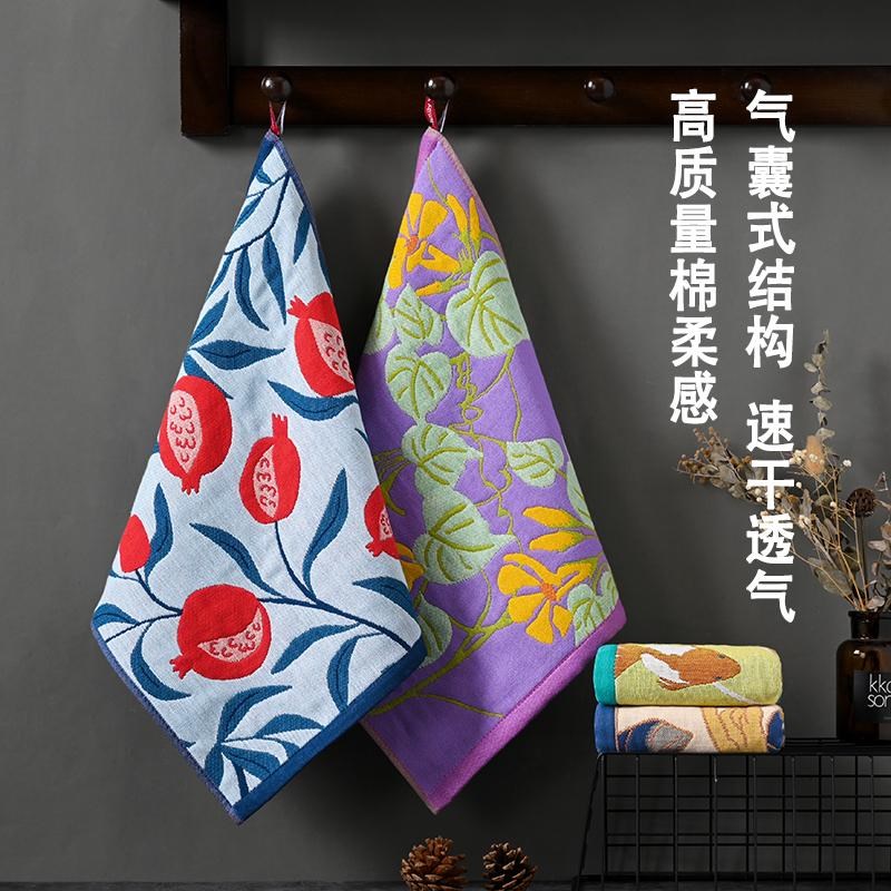 纯棉纱布方巾A类洗脸家用儿童小毛巾全棉柔软吸水不掉毛面巾手帕