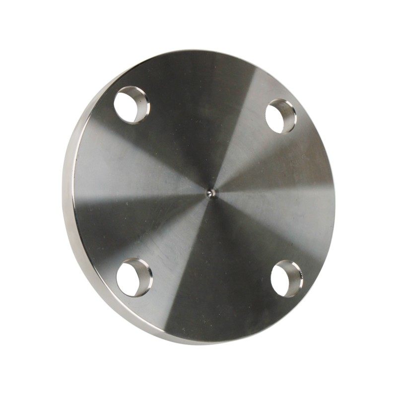 304不锈钢法兰盘盲板PN10公斤法兰片盖突面堵板法兰板盲盖耐腐蚀