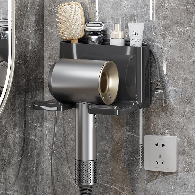 壁挂吹风机架免打孔电吹风支架浴室风筒架子卫生间创意置物收纳架,家庭/个人清洁工具,吹风机置物架,淘宝优惠券,粉丝福利购,淘宝优惠卷