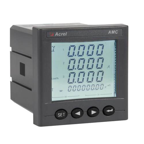 安科瑞AMC96L-E4/KC抽屉柜配电柜低压RS485嵌入式多功能计量表