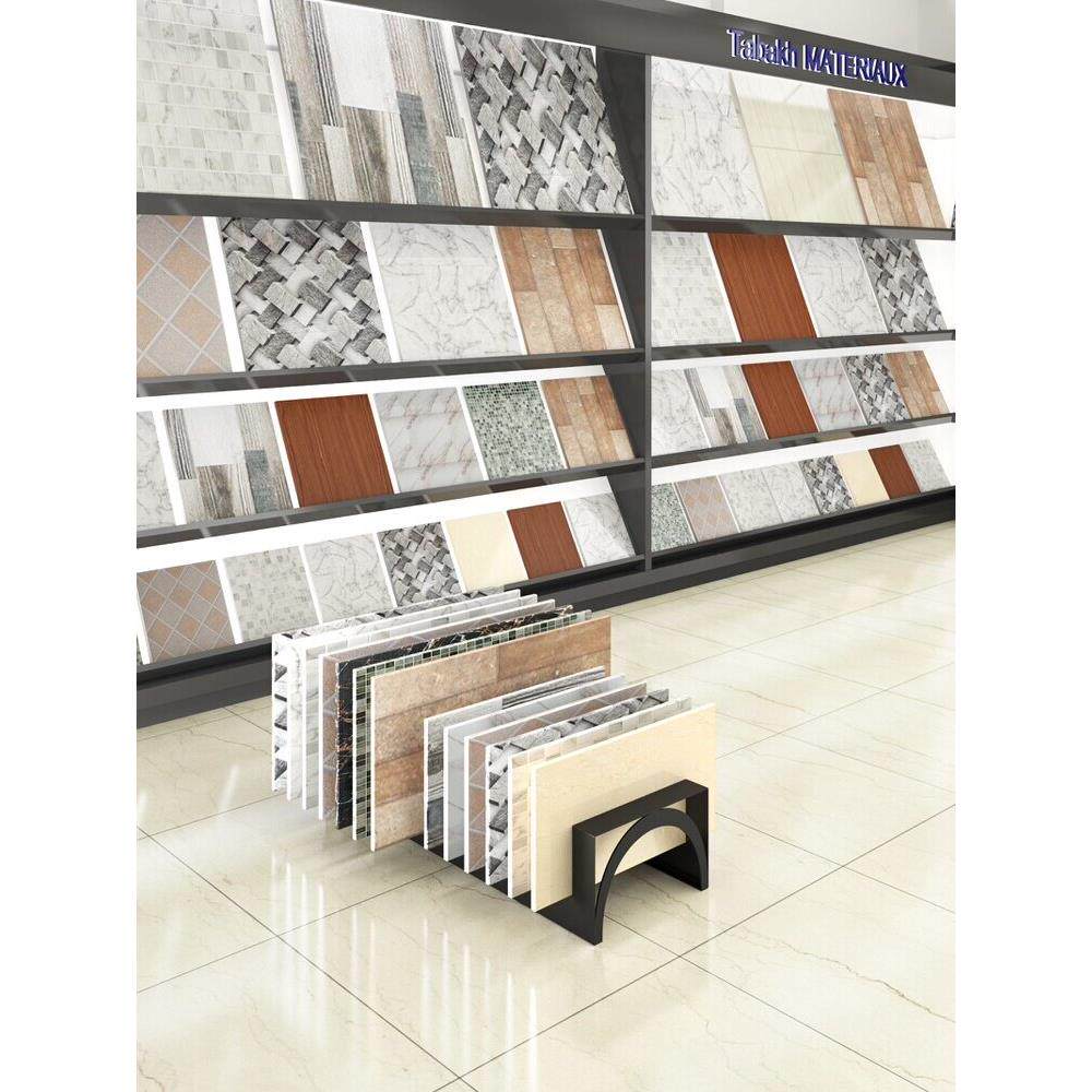 瓷砖展示架板岩大理石样品架木地板展示架木纹瓷砖石线展示架